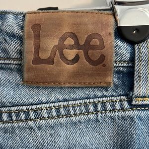 Lee Distressed Jean Skirt